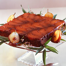 Pear Upside-Down Cake