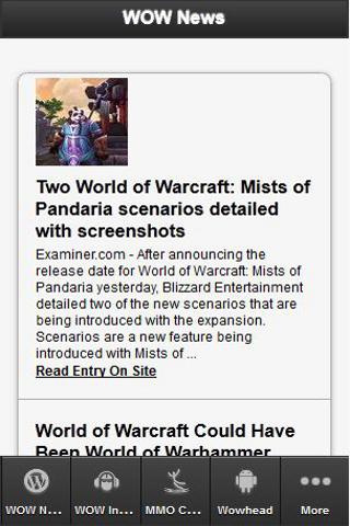 Breaking WOW News