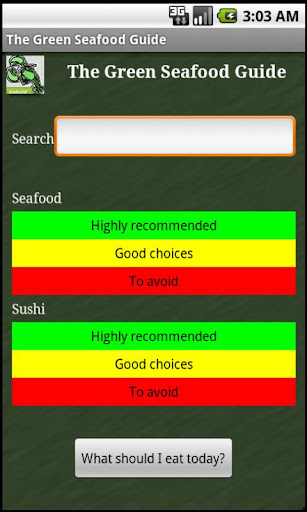 The Green Seafood Guide