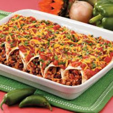 Black Bean and Rice Enchiladas