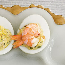 Creole Shrimp Deviled Eggs