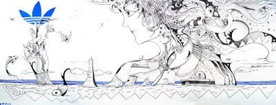 post.title: Black Ink Drawing by Hoi Chiu