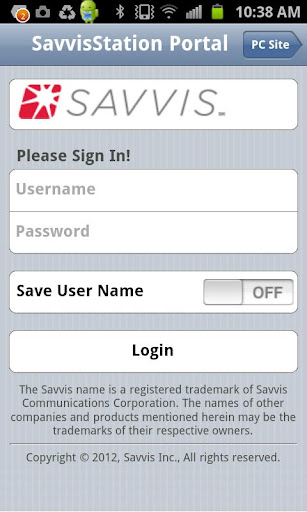 SavvisStation Portal