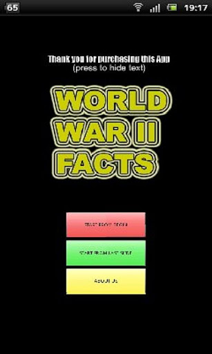 World War II facts