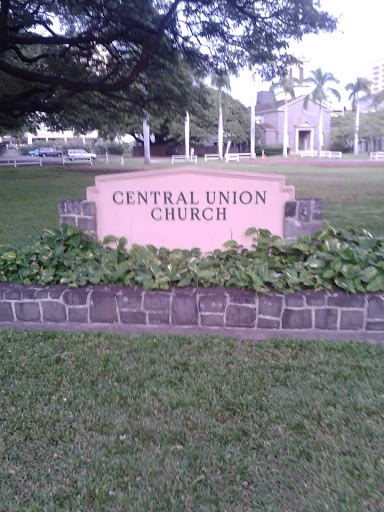 Central Union Church Sign