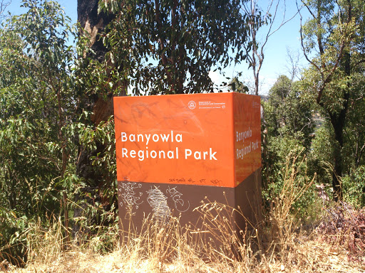Banyowla Regional Park Sign