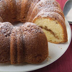 Moist Sour Cream Coffee Cake