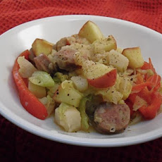 Knackwurst Skillet