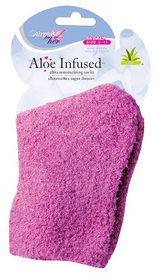 Airplus Aloe Socks for breast cancer awareness