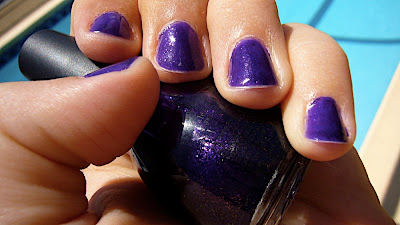 Sinful Colors manicure in Daddys Girl polish