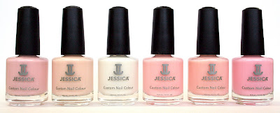 Empowered Breast Cancer Awareness nail polish collection by Jessica
