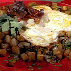 Fried Eggs with Home Fries
