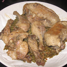 Thai Braised Duck With Green Beans