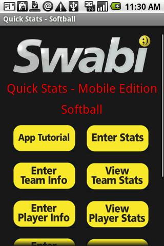 Quick Stats for Softball