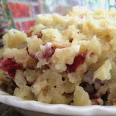 Roasted Garlic Smashed Potatoes