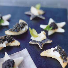 Tapenade on Jícama Stars