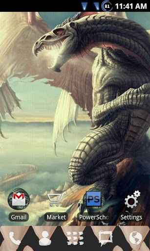 Dragon Go Launcher EX Theme