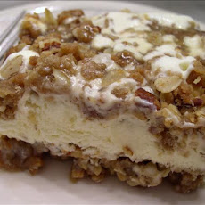 Caramel Pecan Ice Cream Dessert