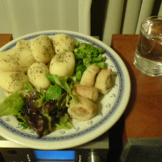 New Potatoes With Lemon Butter Sauce