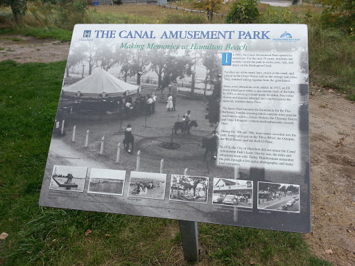 The Canal Amusement Park Plaque
