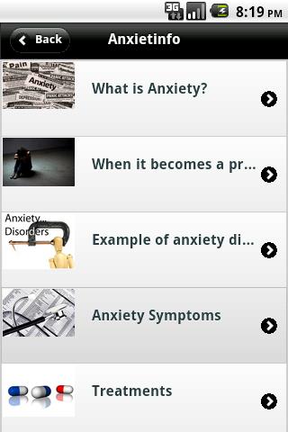 anxietinfo for android screenshot