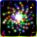 Music Galaxy Live wallpaper mobile app icon