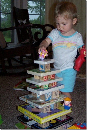 princess at the top