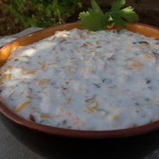 Warm and Cheesy Bacon Dip