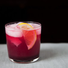 Concord Grape and Lemon Soda