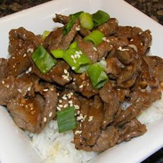 Korean Barbequed Beef