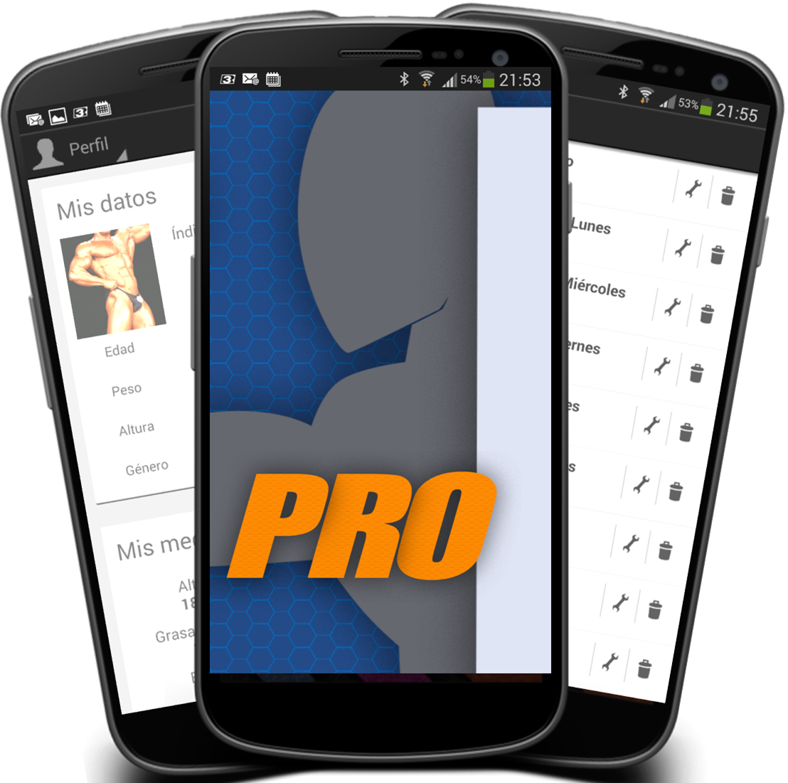 Android application 4F Pro Diet Exercises Fitness screenshort