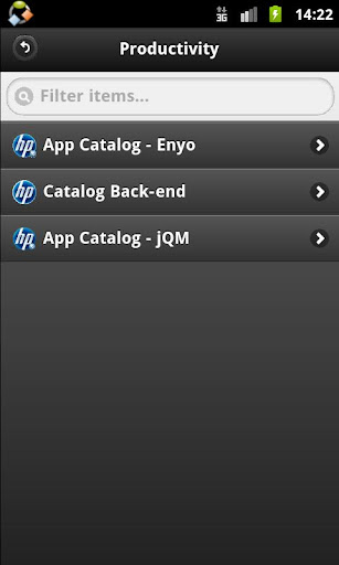 HP IT App Catalog