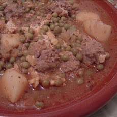 Kefta Tajine (Moroccan Spiced Meatballs W/ Eggs in Tomato Sauce)