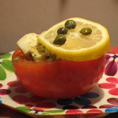 Tomatoes Stuffed With Eggs and Anchovies