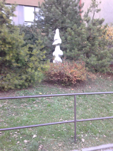 Orlová - Mramorová socha