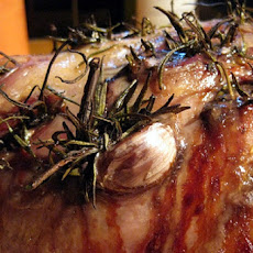 Leg of Lamb with Garlic and Rosemary