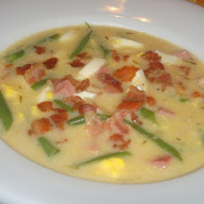 Home-Style Chicken and Ham Soup