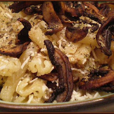 Mushroom Pasta With Browned Butter and Cheezus!