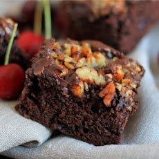 Dark Chocolate and Cherry Brownies