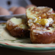 Cornmeal-Crusted French Toast with Sorghum Molasses