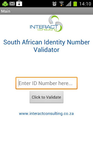 South African ID Validator