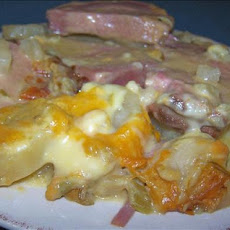 Scalloped Potatoes and Ham