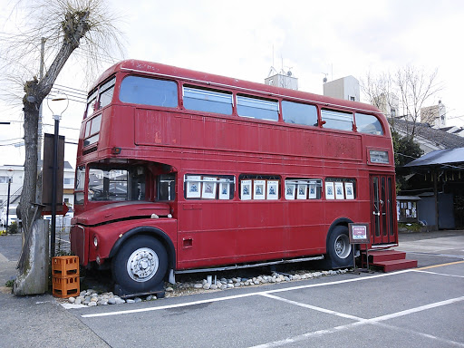 灘菊酒造 2階建てバス