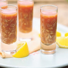 Bloody Mary Clam Shooters