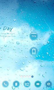 How to install rainy day dodol launcher theme 1.1 unlimited apk for pc