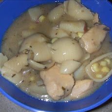 Slightly Spicy Chicken Soup