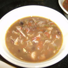 Southwest Chicken Black Bean Soup