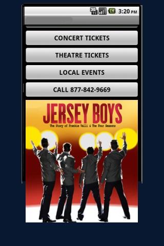 Jersey Boys Tickets