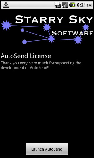 AutoSend License