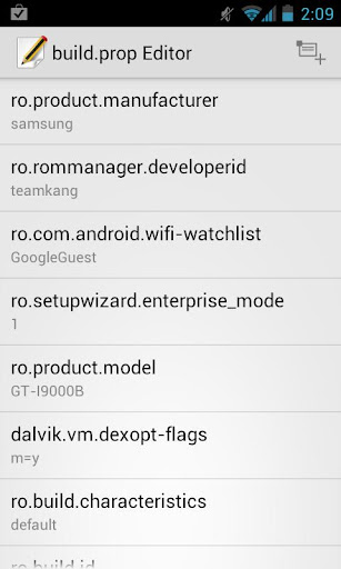 build.prop Editor